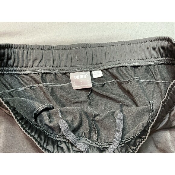 PUMA Men’s Performance Jogger Pants Black /White - L - DrawString Logo (SU2) - Picture 3 of 5